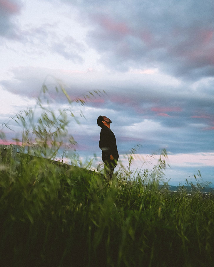 Man Staring at a cloudy sky by Anton Kollo | Nikon Cameras, Lenses & Accessories