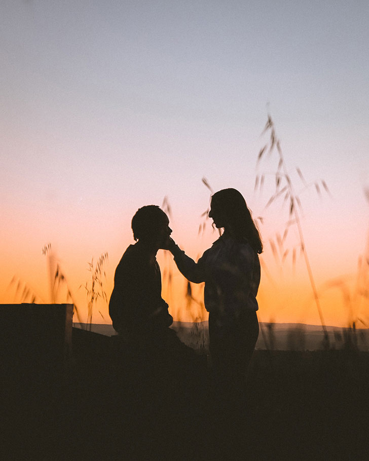 Man & Woman in a field at sunset by Anton Kollo | Nikon Cameras, Lenses & Accessories