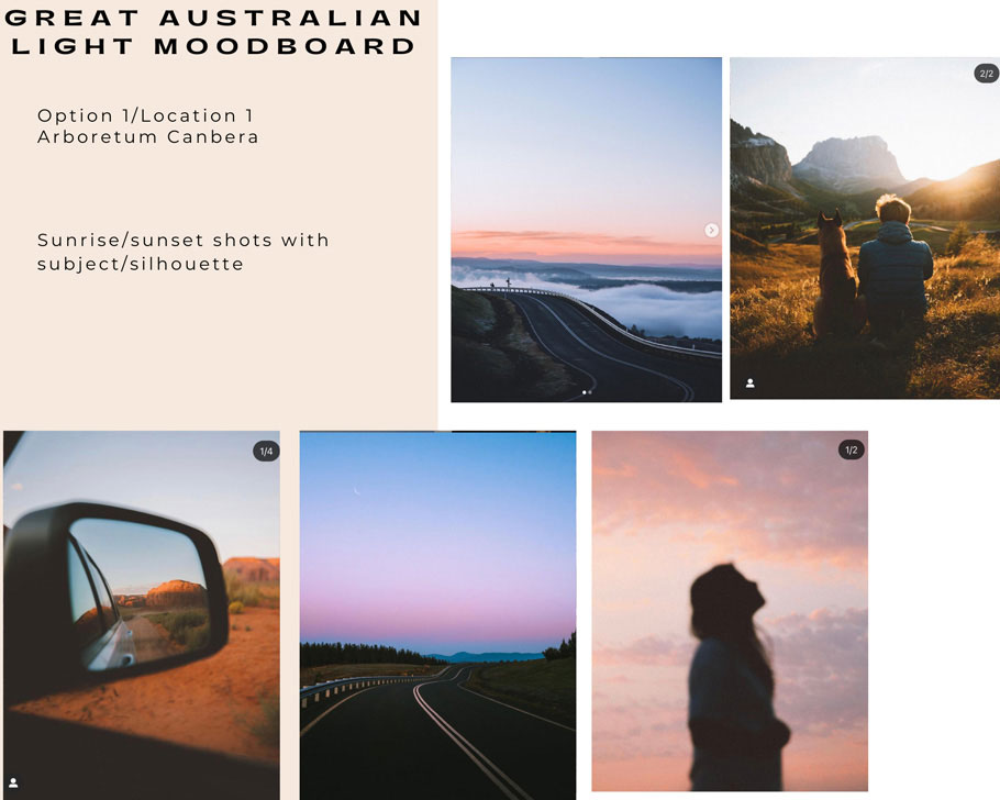 Great Australian Light Mood Board by Anton Kollo | Nikon Cameras, Lenses & Accessories