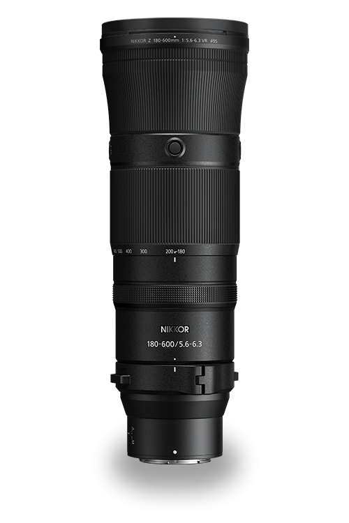 NIKKOR Z 180-600mm f/5.6-6.3 VR Mirrorless Camera Lens | Nikon Cameras, Lenses & Accessories